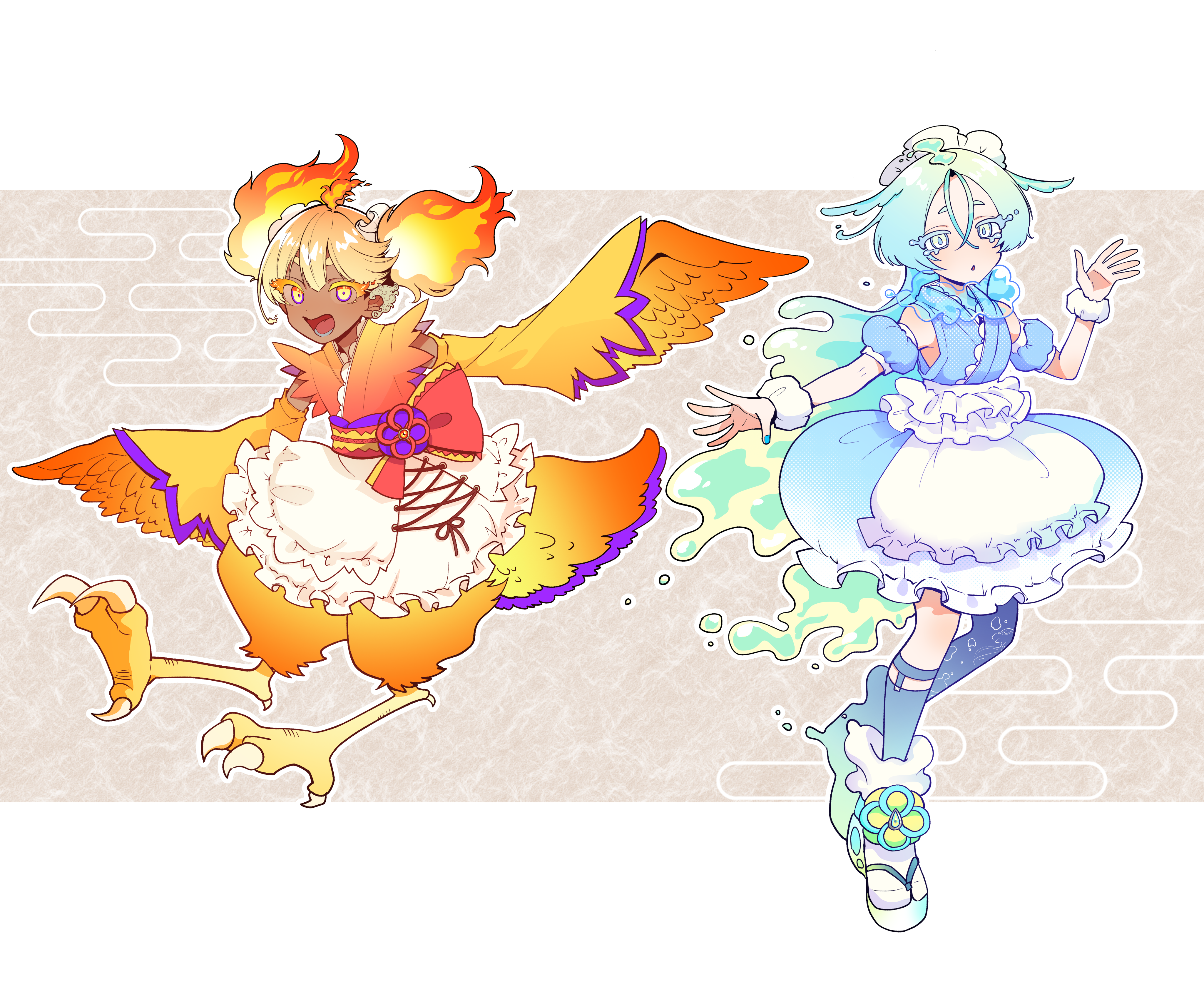 キャラデザ・カラーサンプル