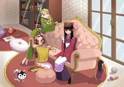 姉妹の肖像